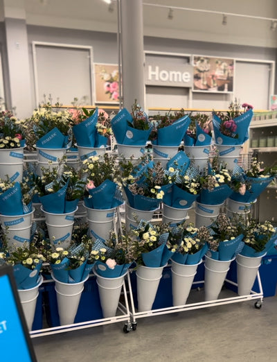How We Created a Custom Branded Bouquet Bar for Primark—and Gave Away 500 Bouquets in Just Two Days