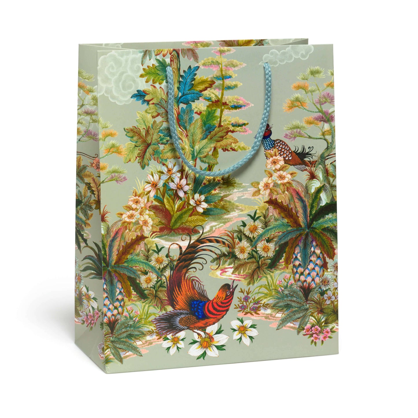 Red Cap Cards - Quail Garden gift bags: Medium