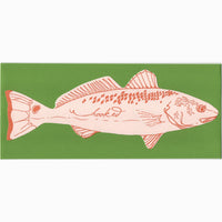 Blackbird Letterpress - Hooked fish gift card