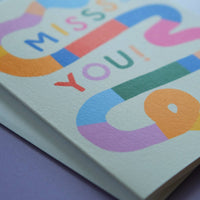 Missss You Snake Card