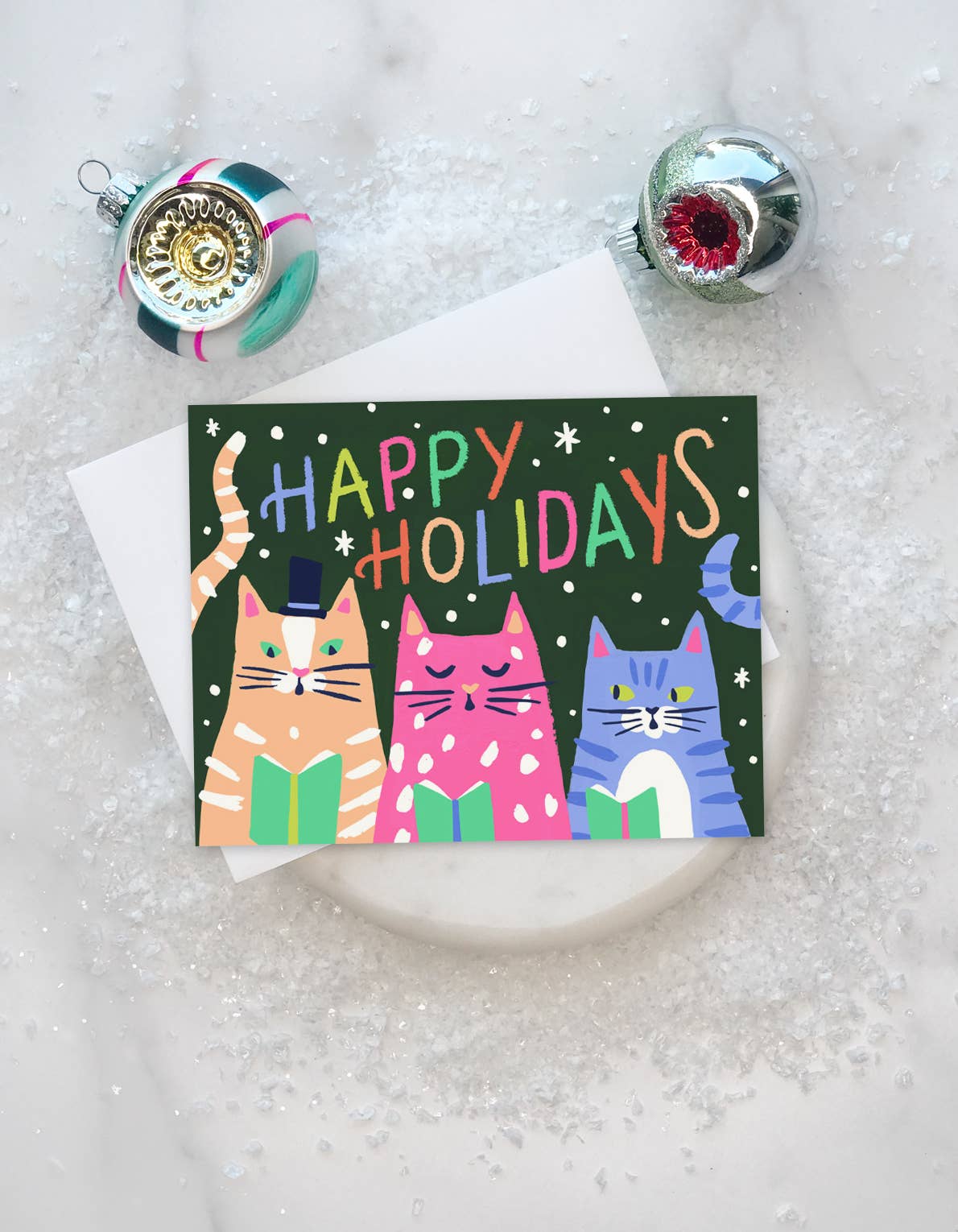 Idlewild Co. - Kitty Carols Card