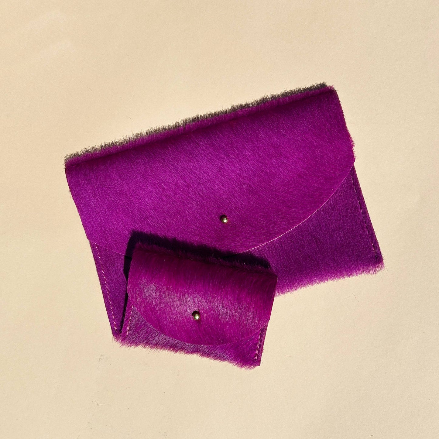 Fuchsia Hide Cardholder