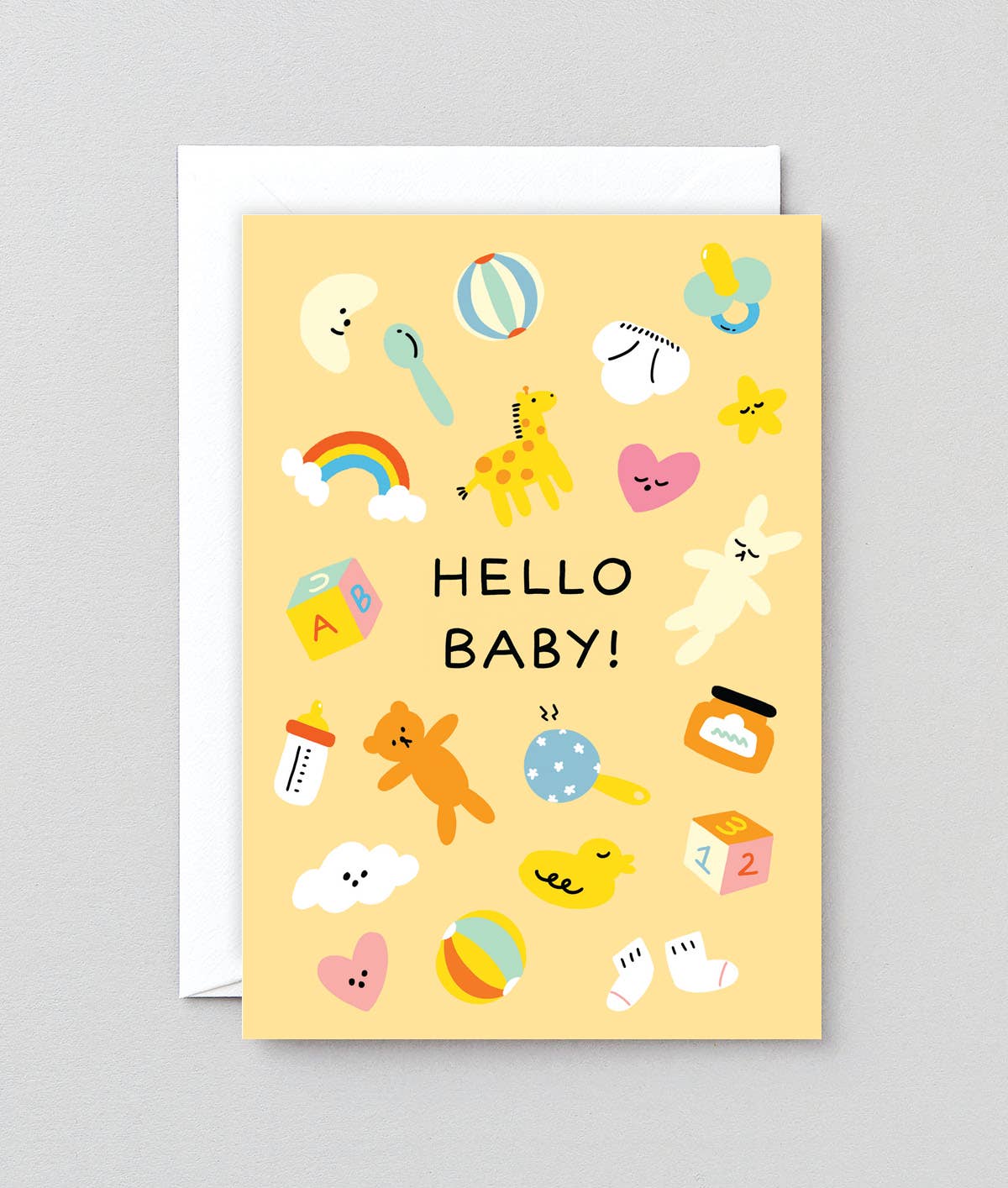 ‘Hello Baby’ Greetings Card