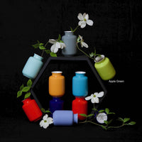 Middle Kingdom - Glossy Porcelain Mini Milk Jar Vase: Lavender