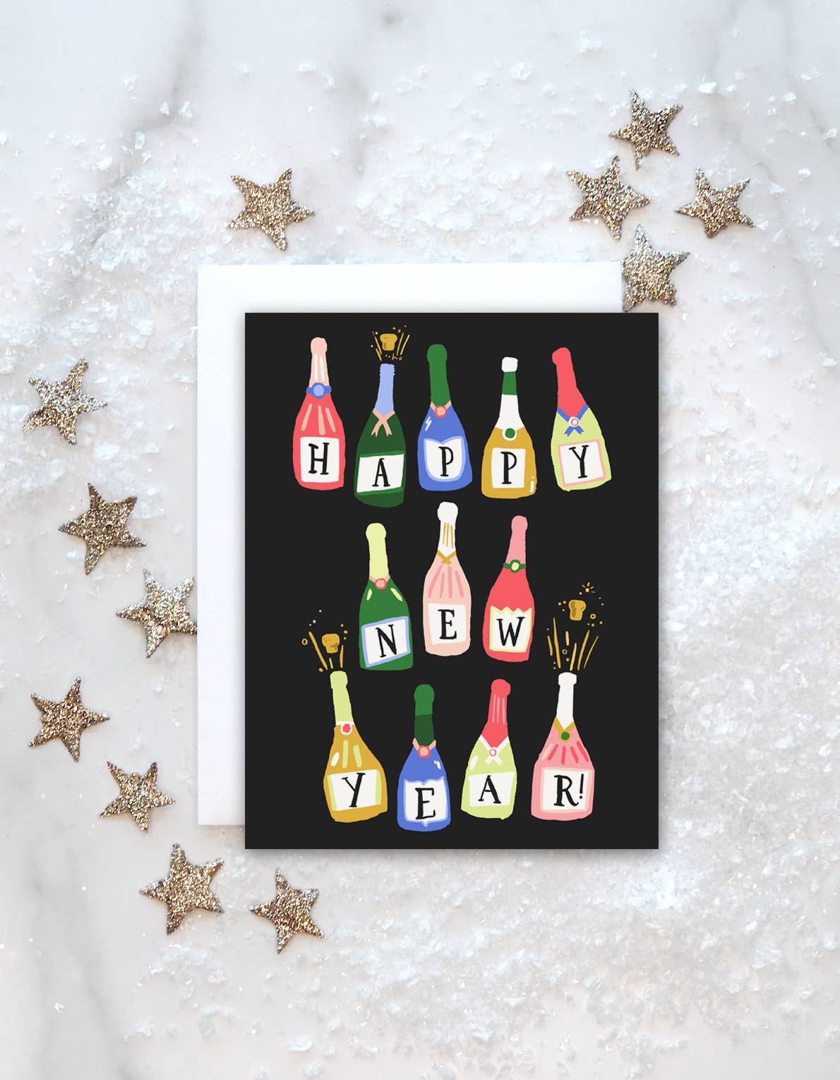 Idlewild Co. - Champagne Bottles Card
