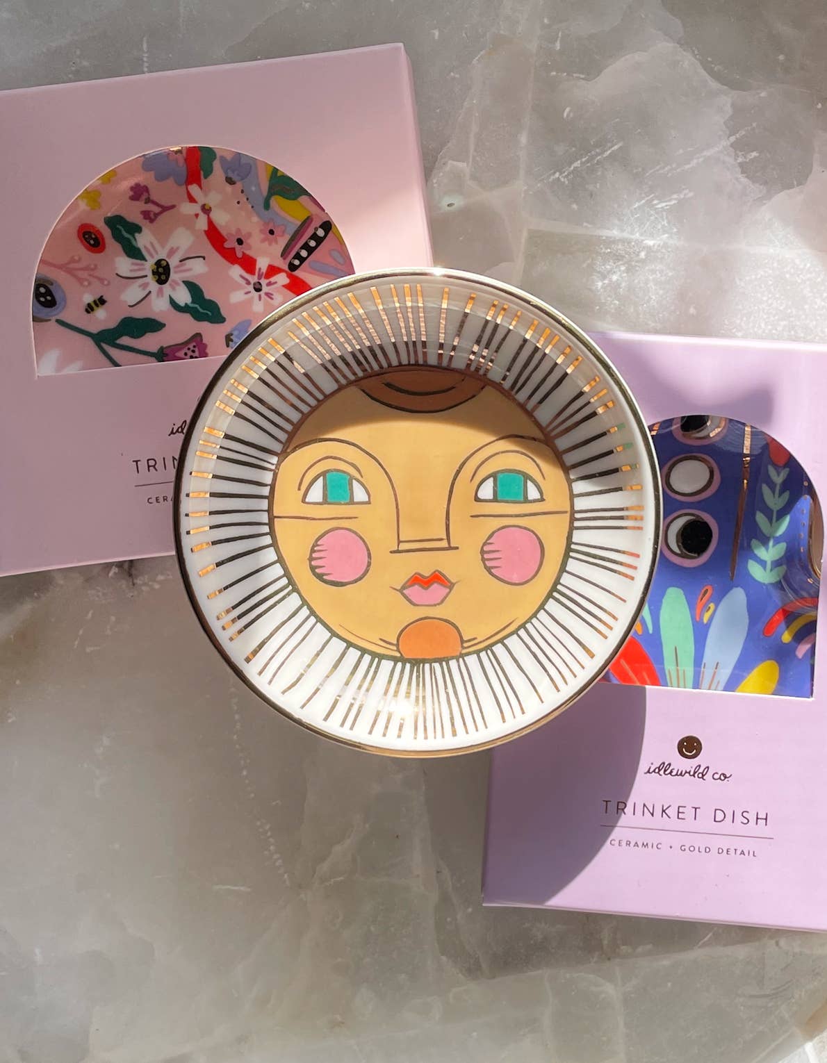 Idlewild Co. - Butterfly Garden Trinket Dish