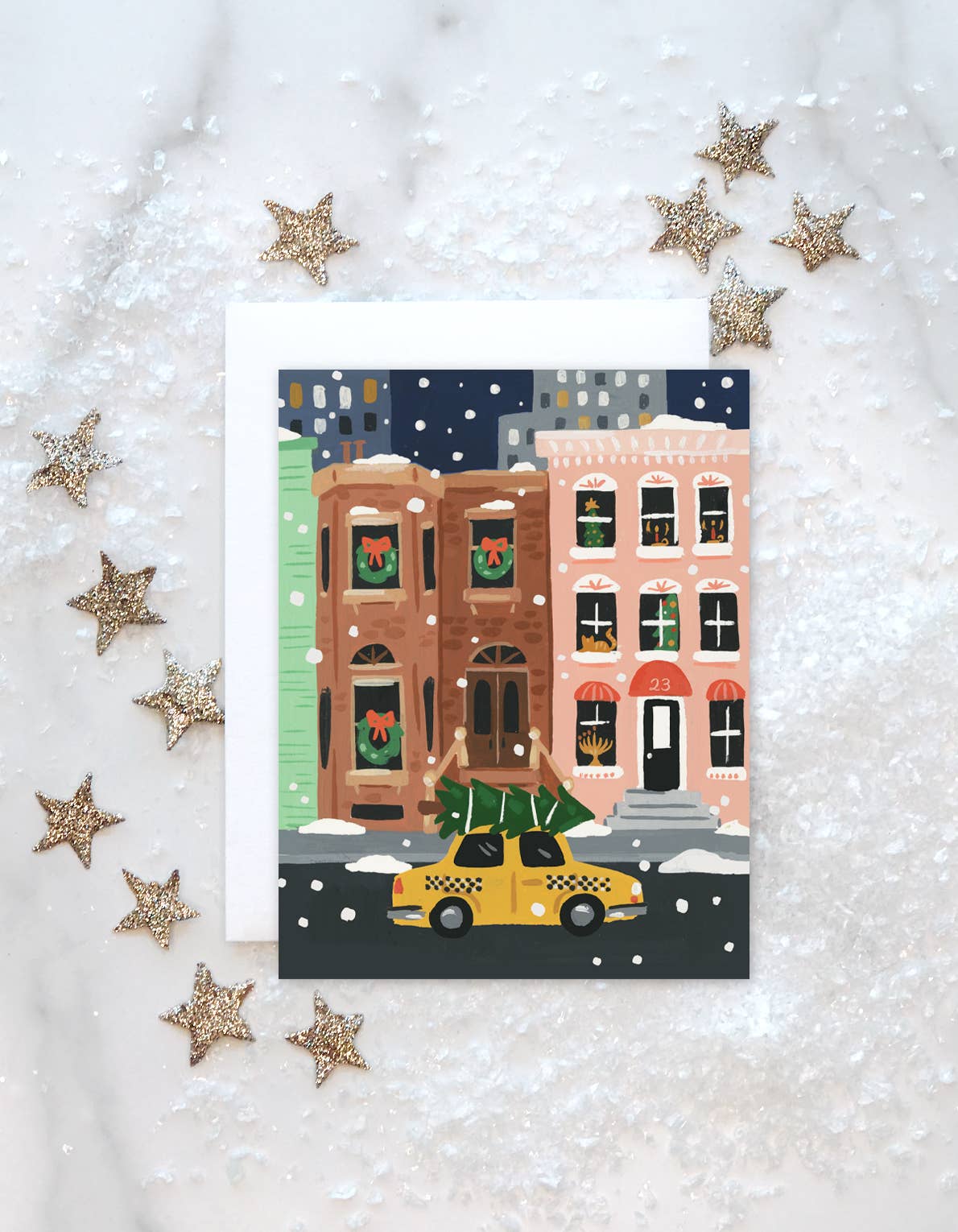 Idlewild Co. - NYC Holiday • Brownstone Card