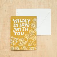 Wildly in Love With You - Birthday Card