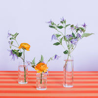 Trio of Bud Vases