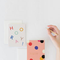 Hooray Letters Card