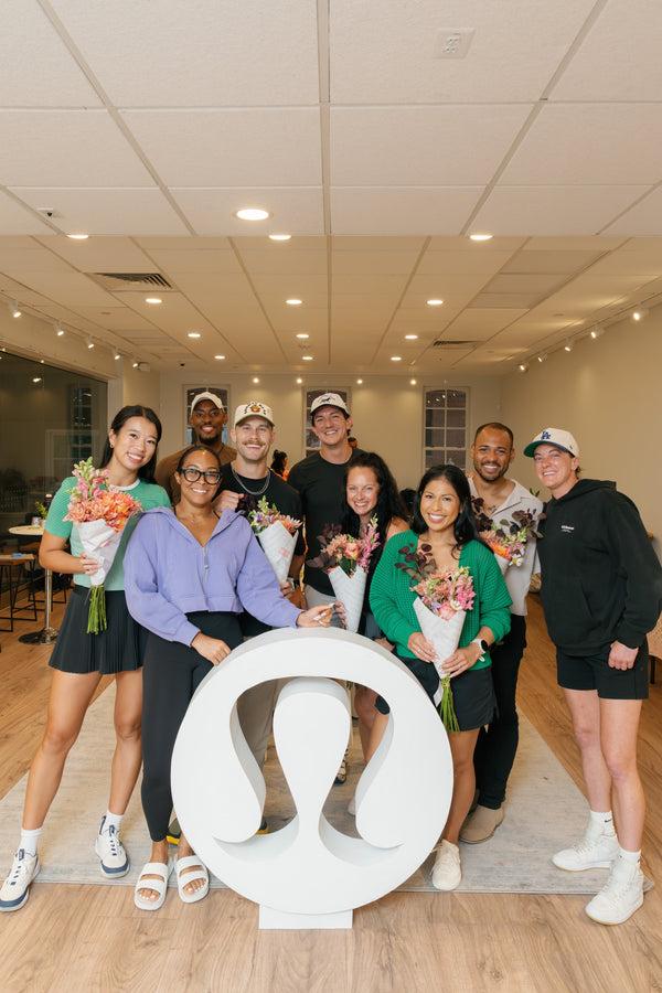 Case Study: How a Flower Bar Helped Lululemon Thank Their Brand Ambassadors
