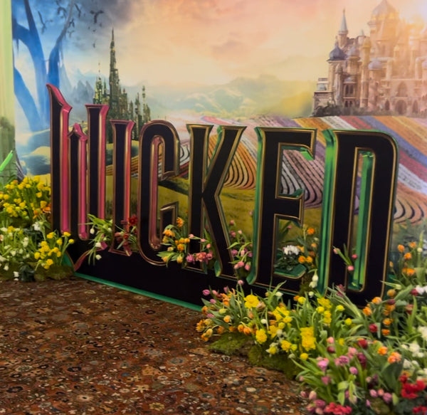 Our Floral Installation for the Washington DC Premiere of Wicked
