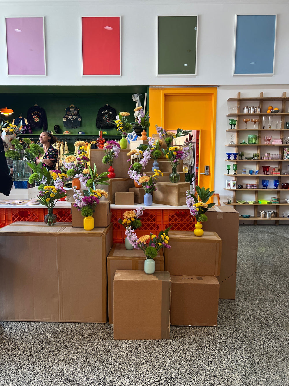 A Flower Pop-Up for Our Friends at Vintage, Vintage, Vintage in Washington, D.C.