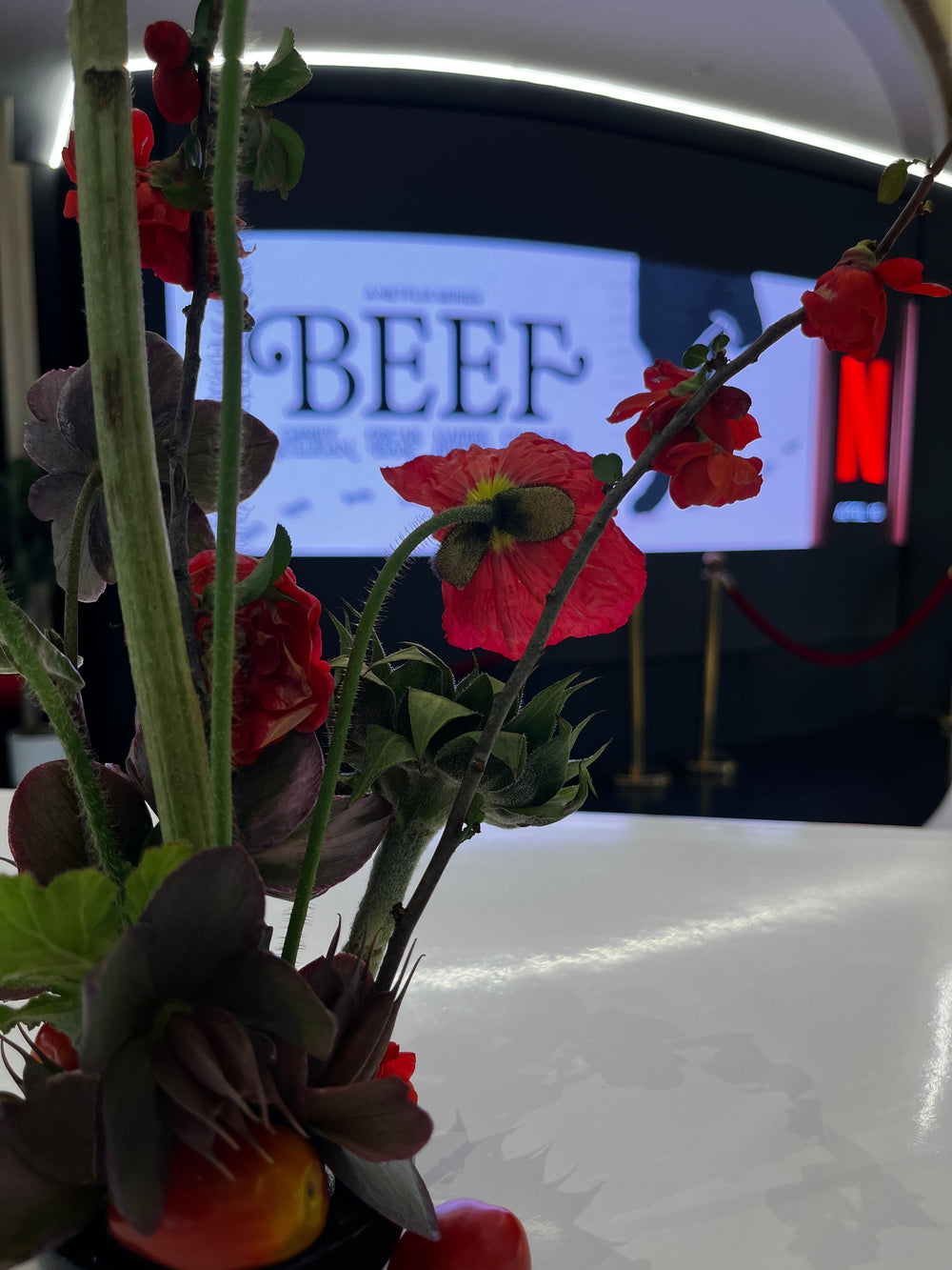 She Loves Me x Netflix: Floral Design for The Beef Season 2 DC Premiere