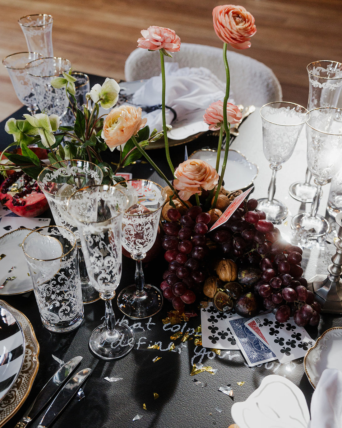 A "Saltburn" themed celebration