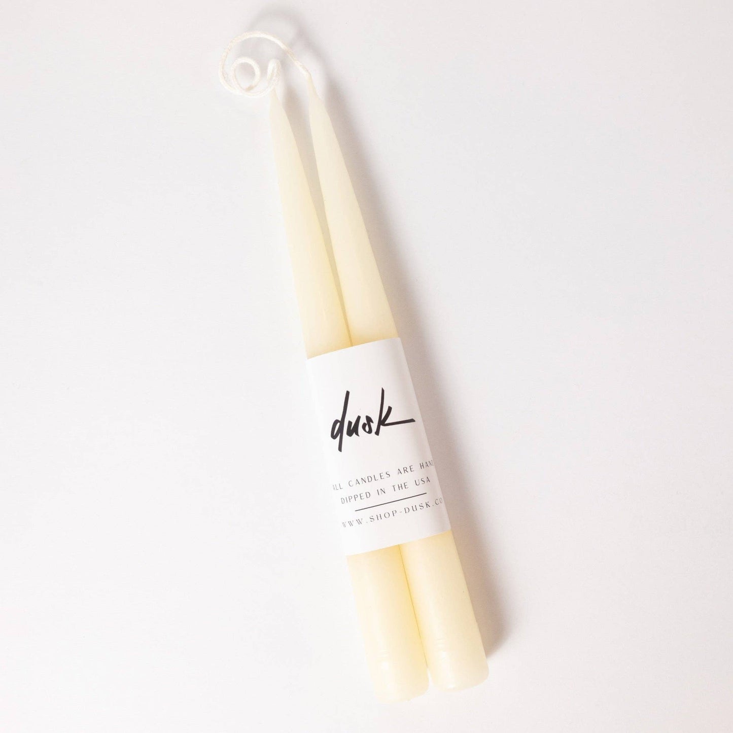 Dusk - 9” Candle Stick Set: Tea rose