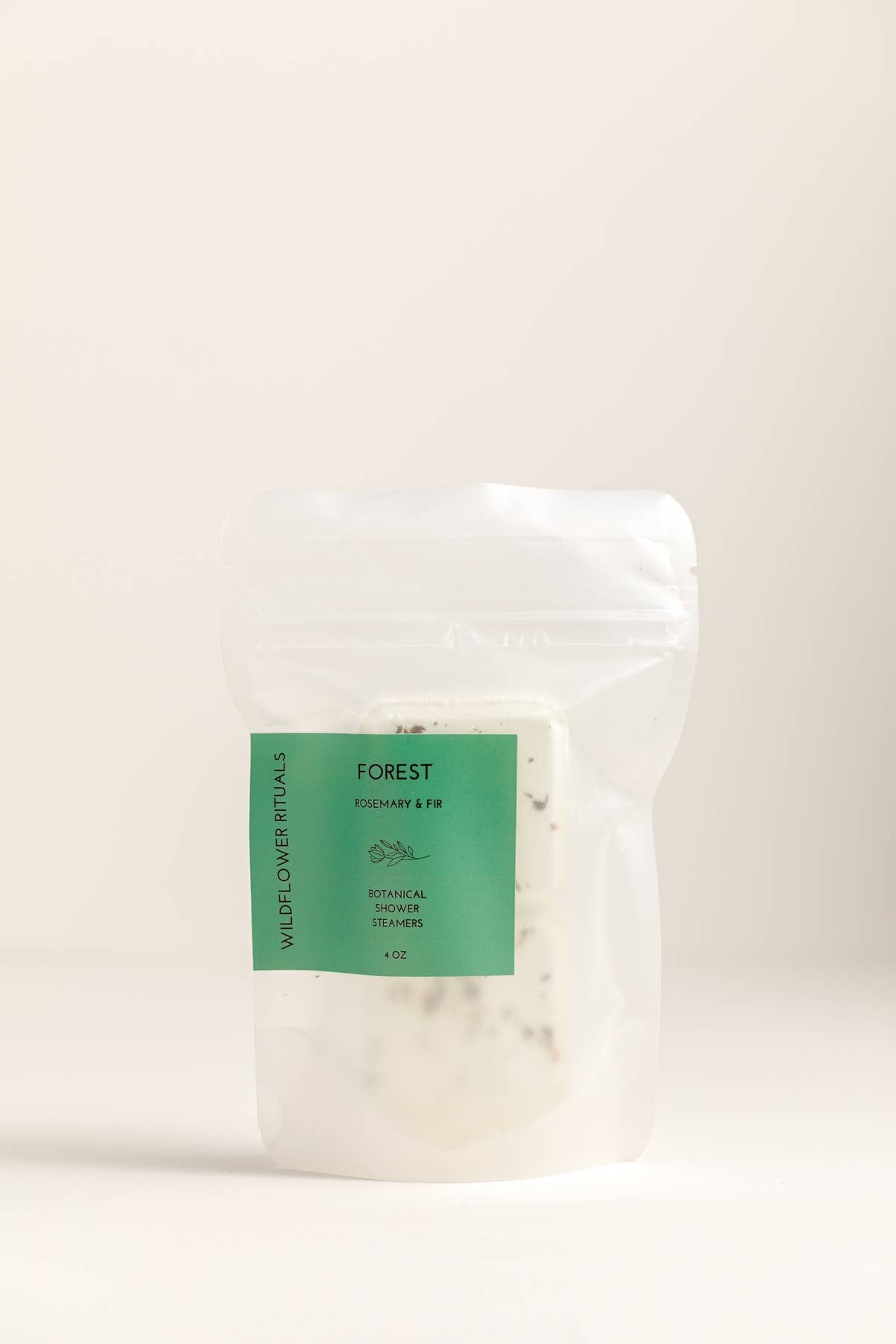 Wildflower Rituals - Forest Botanical Shower Steamers - Rosemary Fir