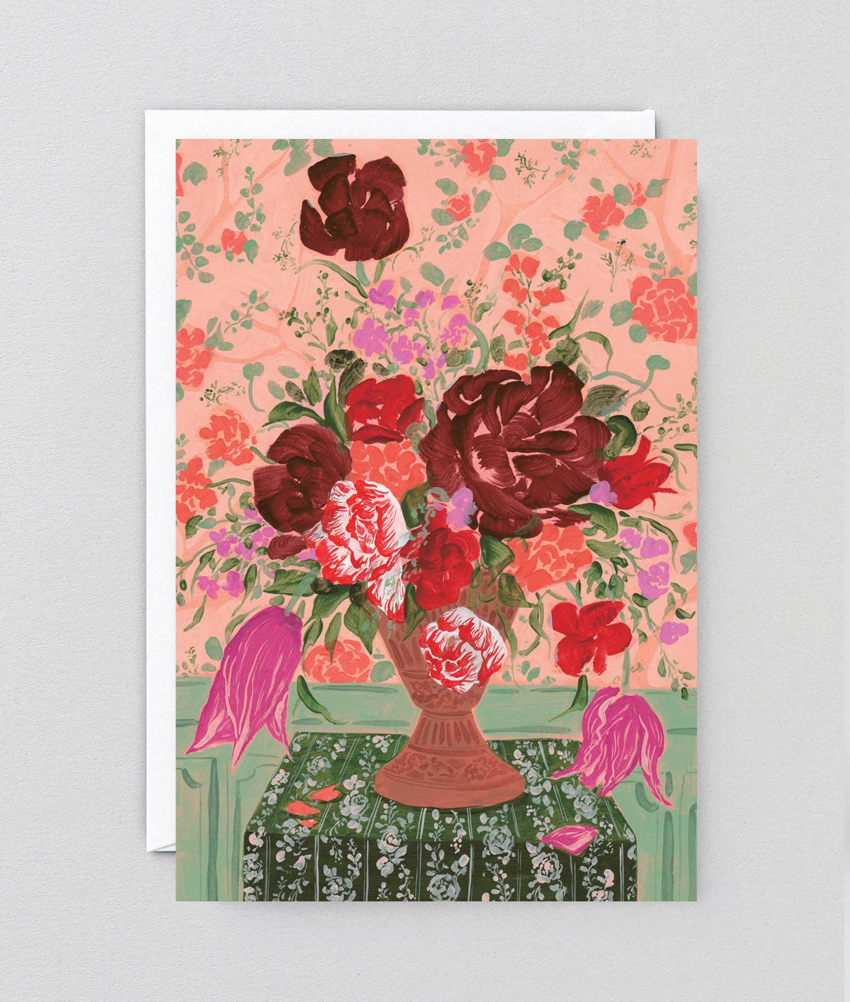 Wrap - ‘Red Bouquet’ Art Card