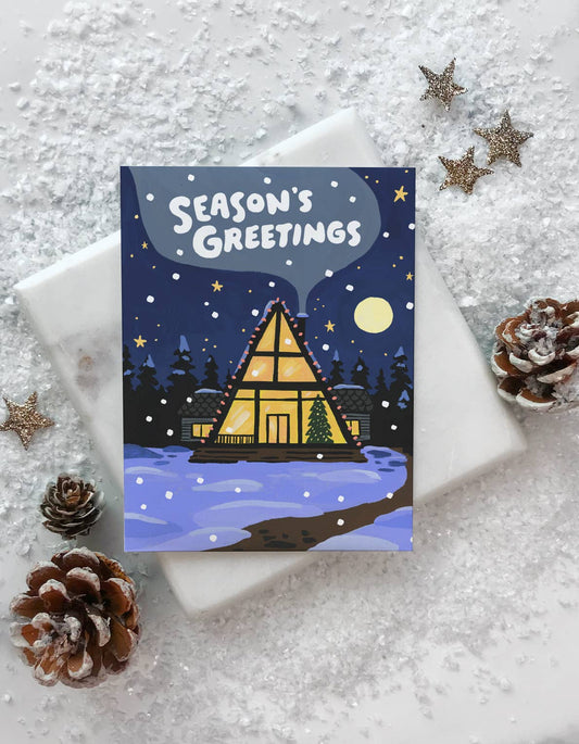 Idlewild Co. - A-Frame Holiday Card