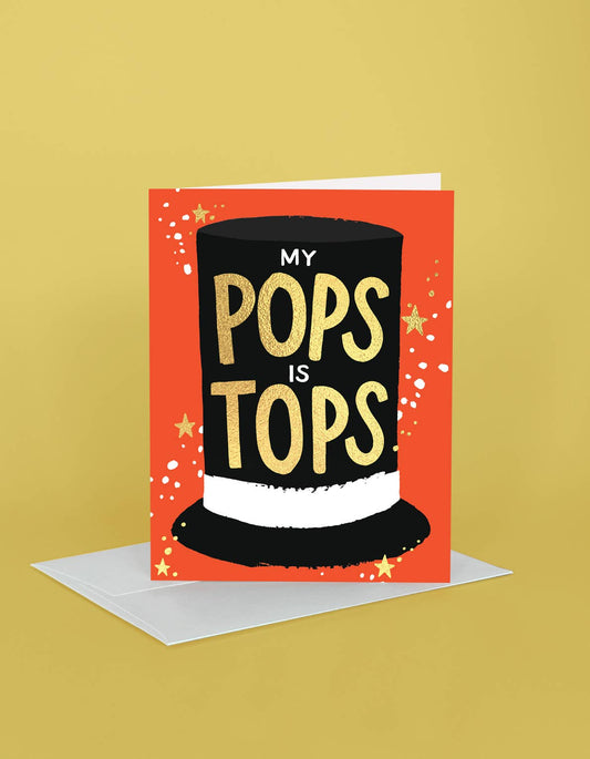 Idlewild Co. - My Pops is Tops Greeting Card