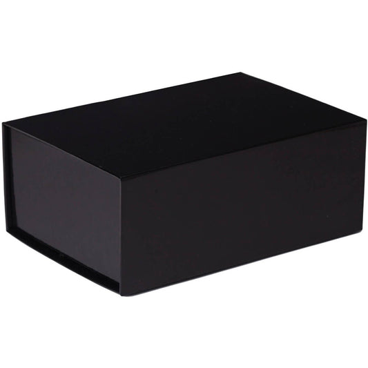 Jillson & Roberts - Black Gloss - Magnet Gift Boxes - Large: 12.5" x 10" x 5"