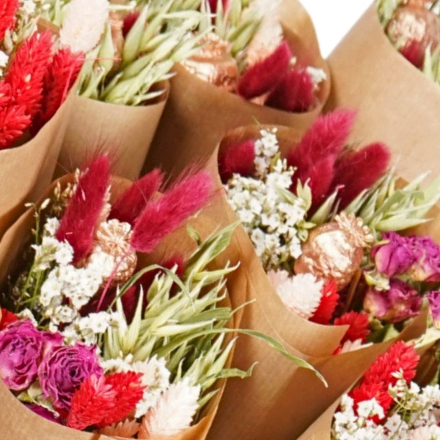 Wildflowers by Floriette - Dried Flowers - Market more - Red Allure - Valentine’s Tip