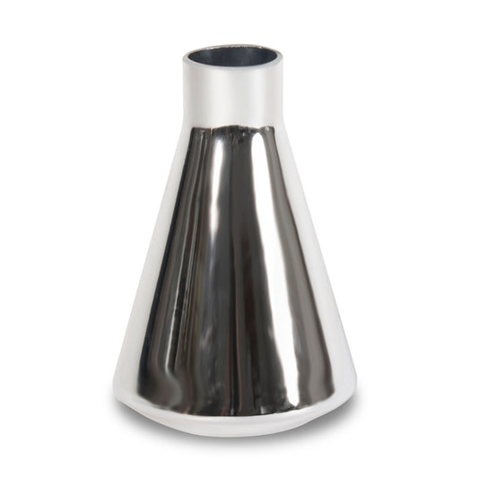 Silver Glass Bud Vase