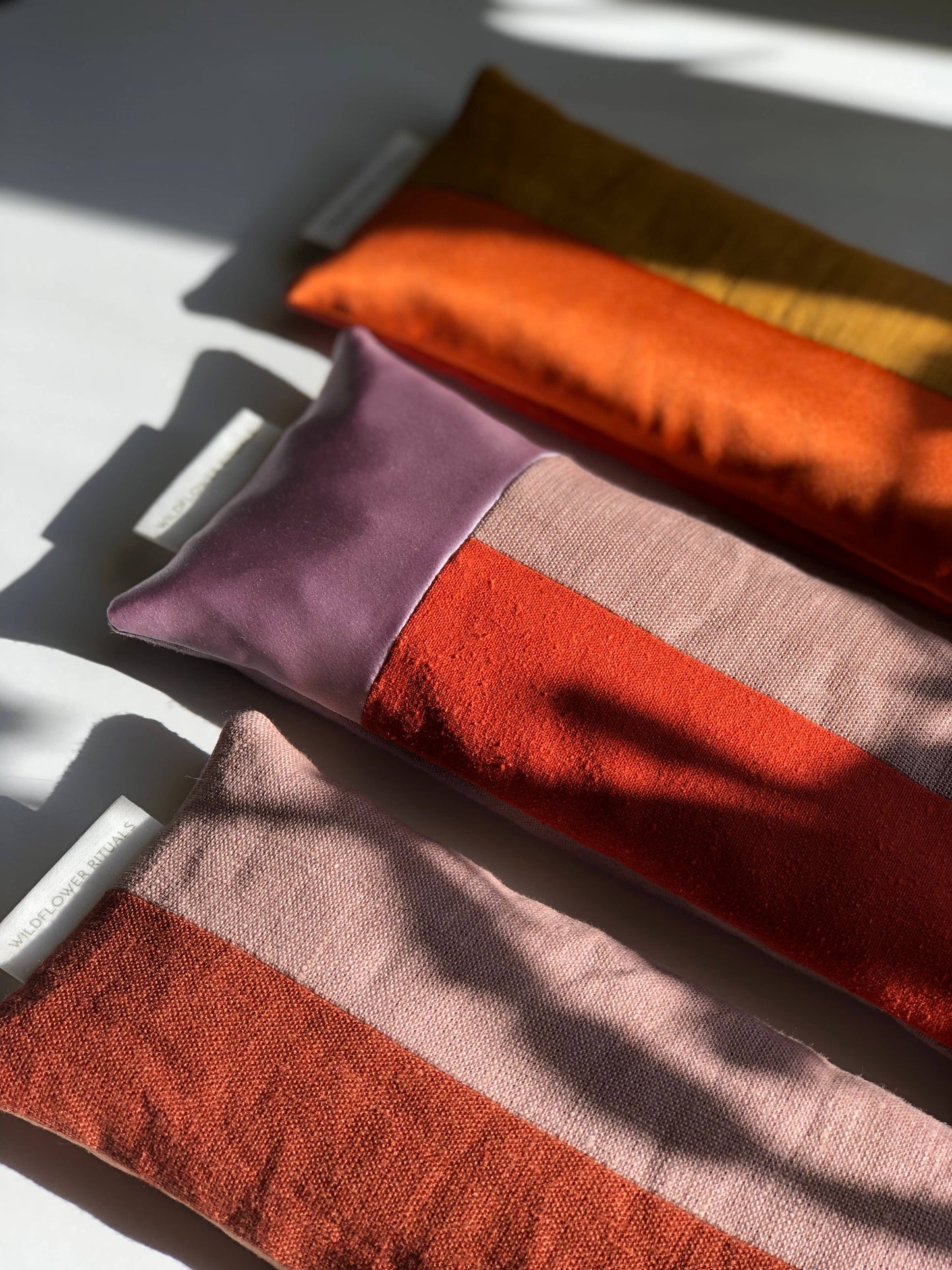 Wildflower Rituals - Aromatherapy Weighted Eye Pillow - Eucalyptus & Lavender: Spring Style