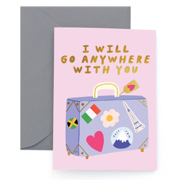 Carolyn Suzuki - ANYWHERE WITH YOU - Love Card