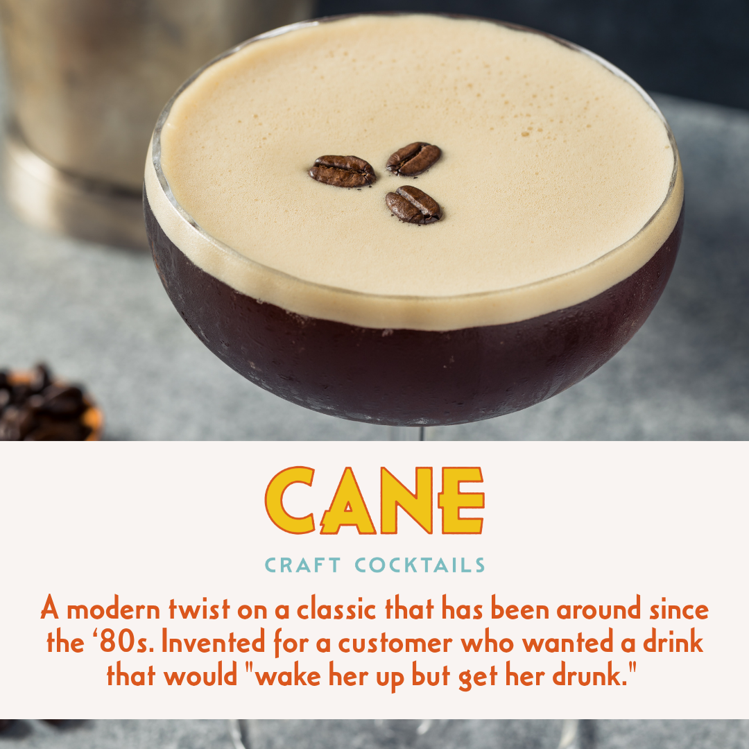 Cane Craft Cocktails - Espresso Martini