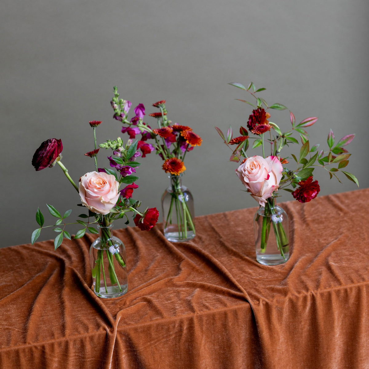 PREORDER: Thanksgiving Bud Vase Trio 2026