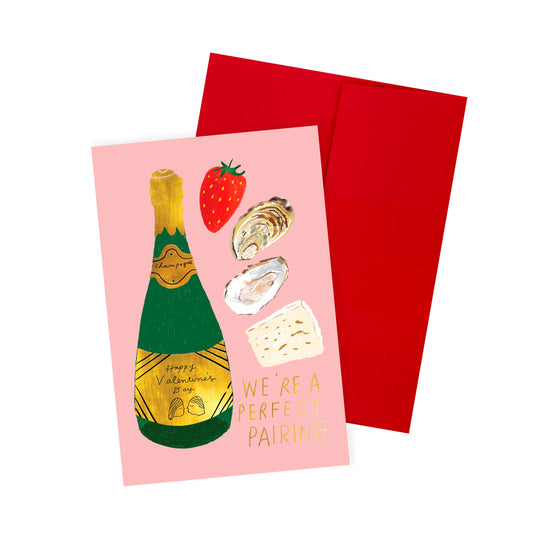 PERFECT PAIRING - Valentine's Note Card