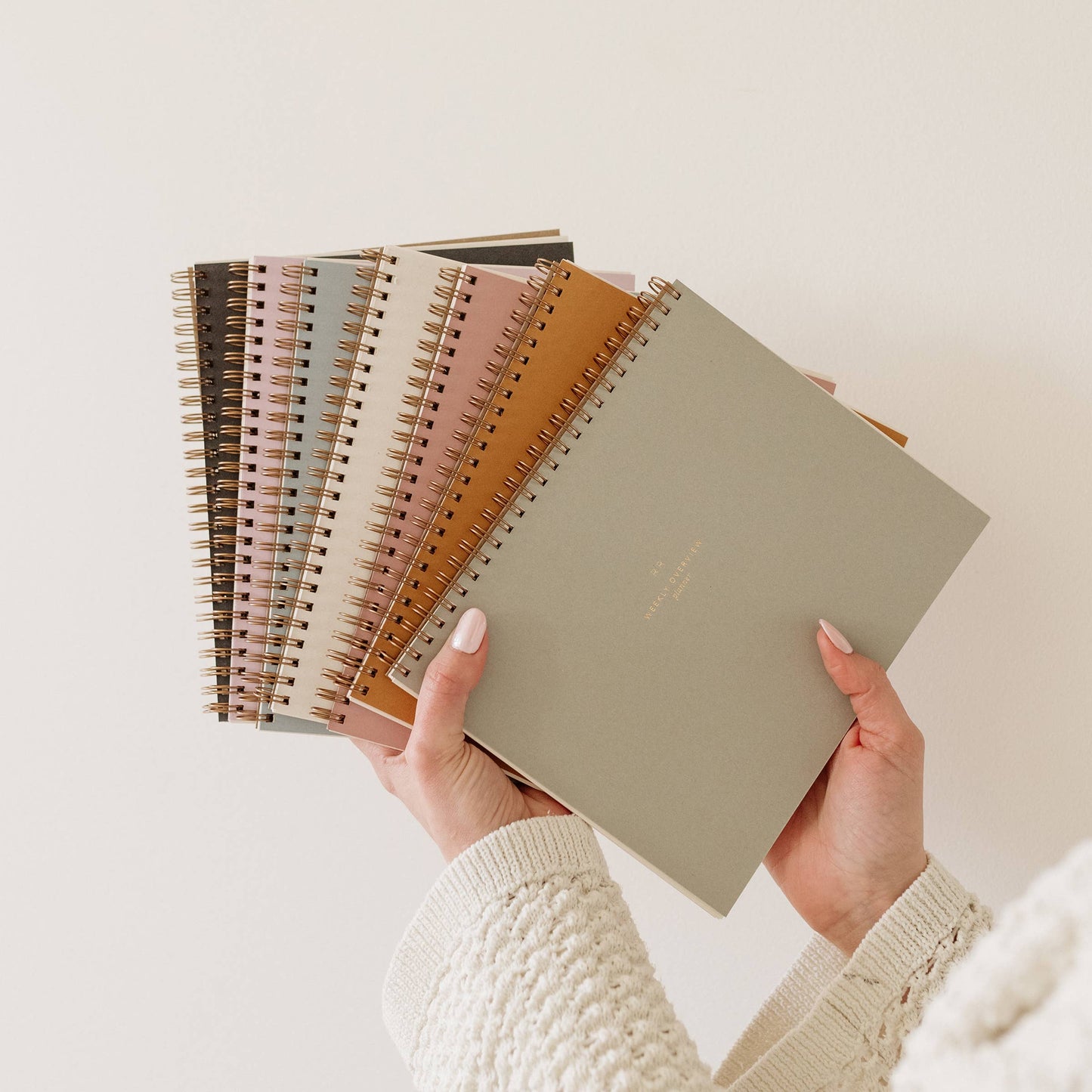 Ramona & Ruth - Weekly Overview Planner | Assorted Colors // Undated: Lavender