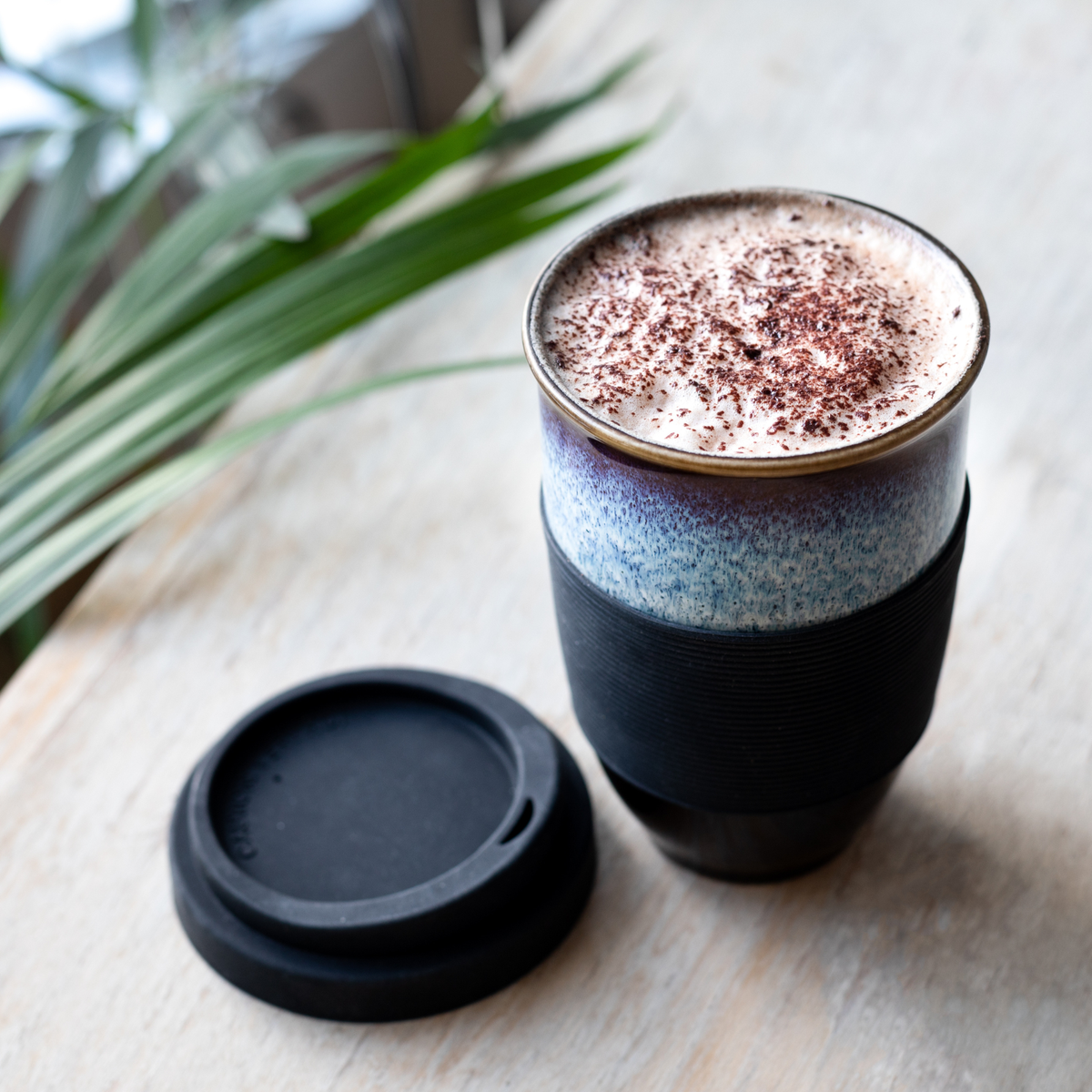 Monsoon Ceramic Travel Mug by Nova Ceramics – 12oz