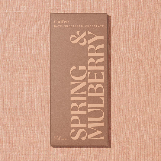 Spring & Mulberry - Coffee Date-Sweetened Dark Chocolate