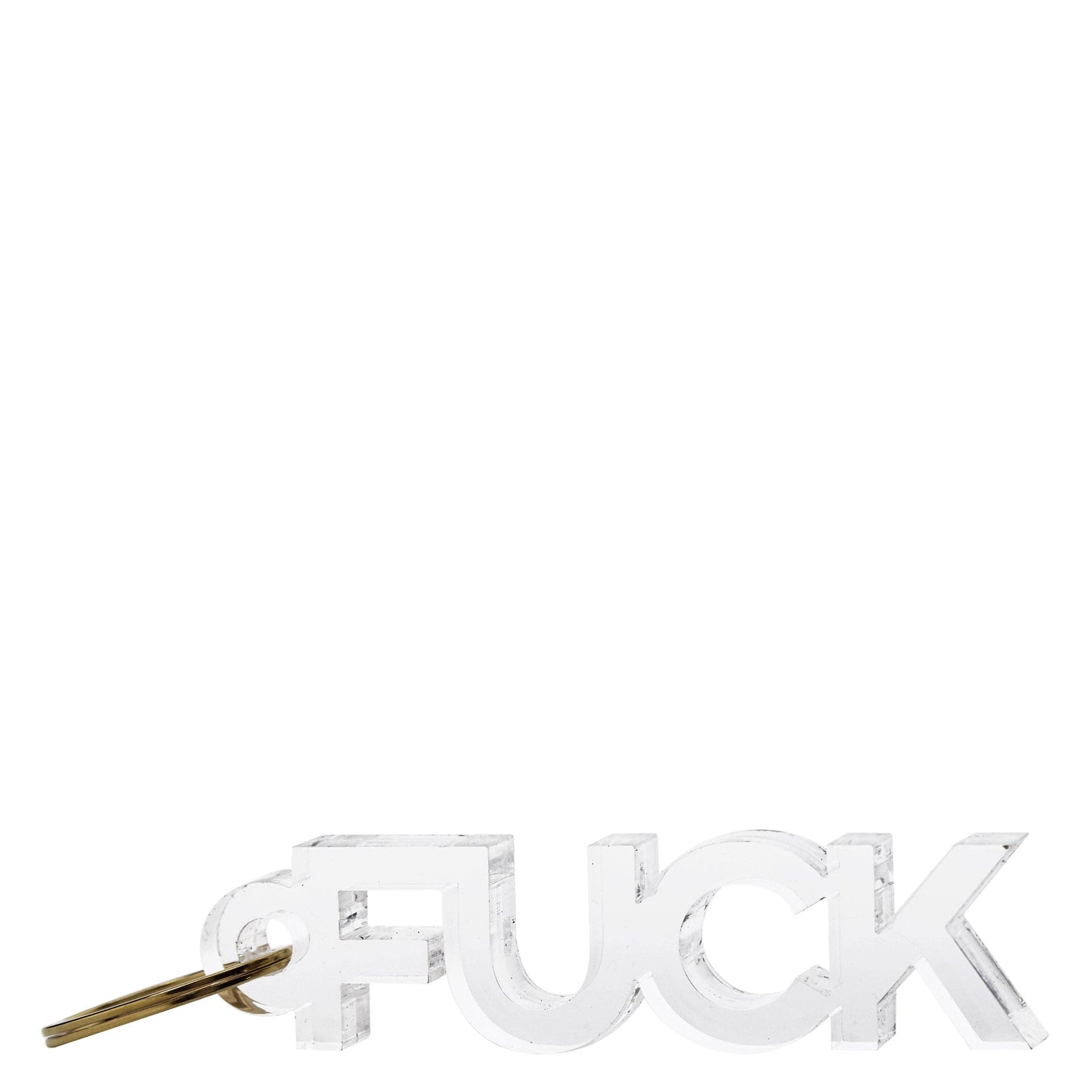 Tara Wilson Designs - KEYCHAIN - FUCK: KEYCHAIN - FUCK