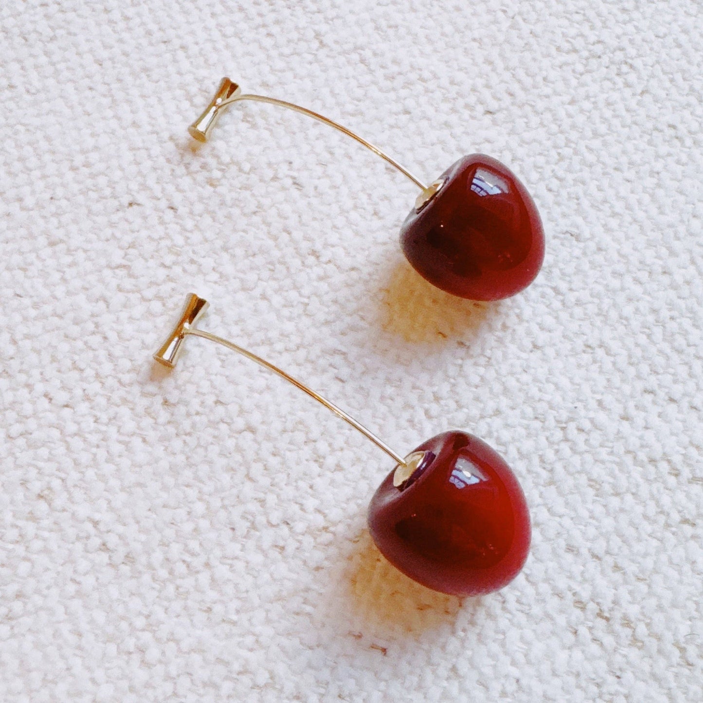 Ellison+Young - Sweet Cherry Drop Earrings