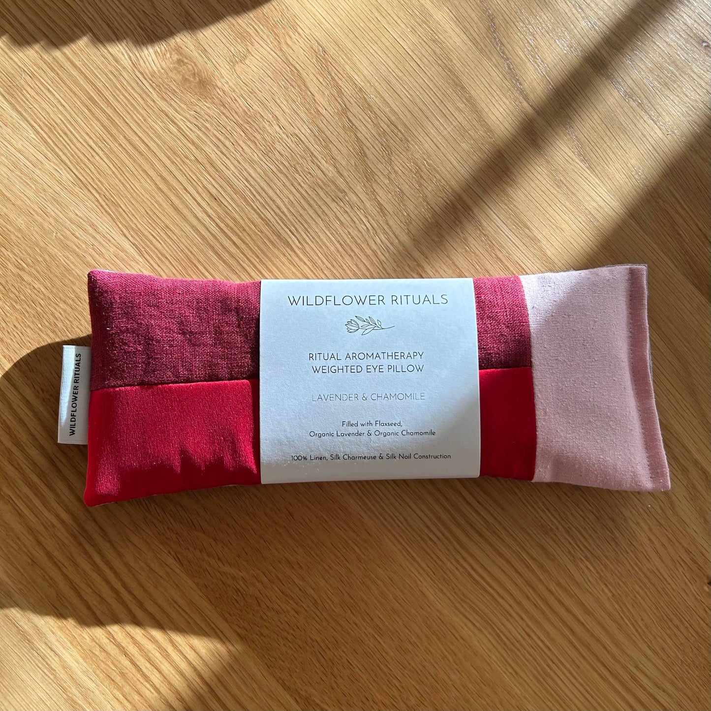 Wildflower Rituals - Aromatherapy Weighted Eye Pillow - Chamomile & Lavender: Summer Style