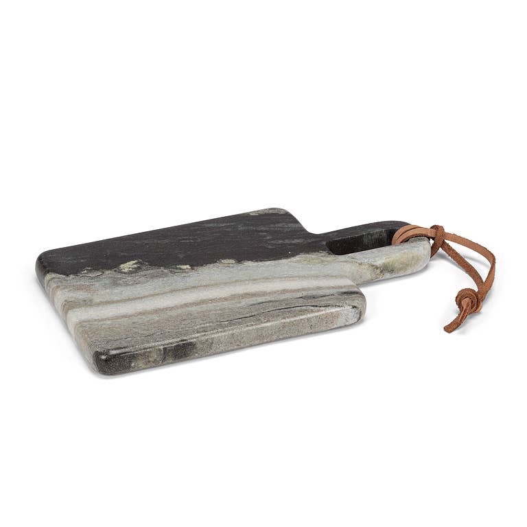 Abbott - Rectangle Serving Board with Loop-Black-9.5"L