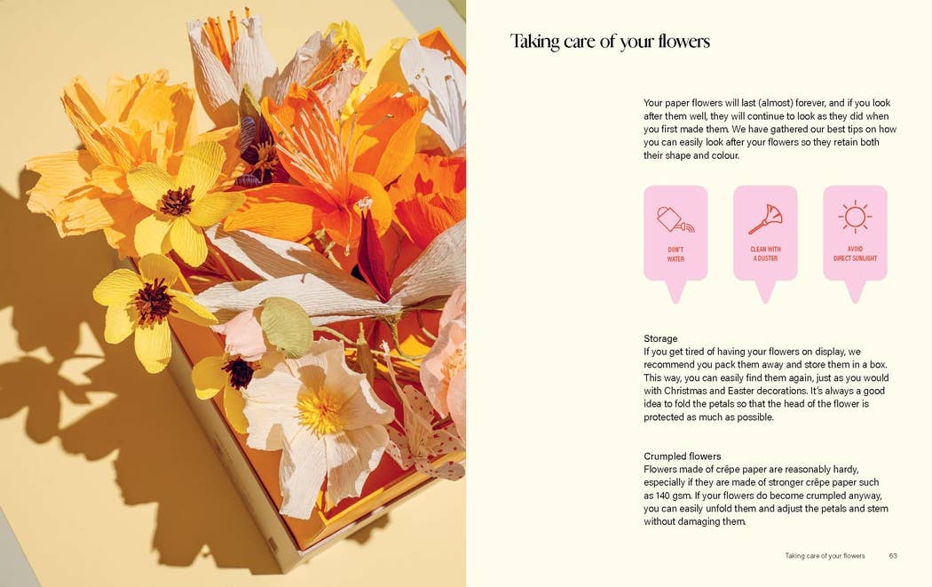 Chronicle Books - Paper Flowers