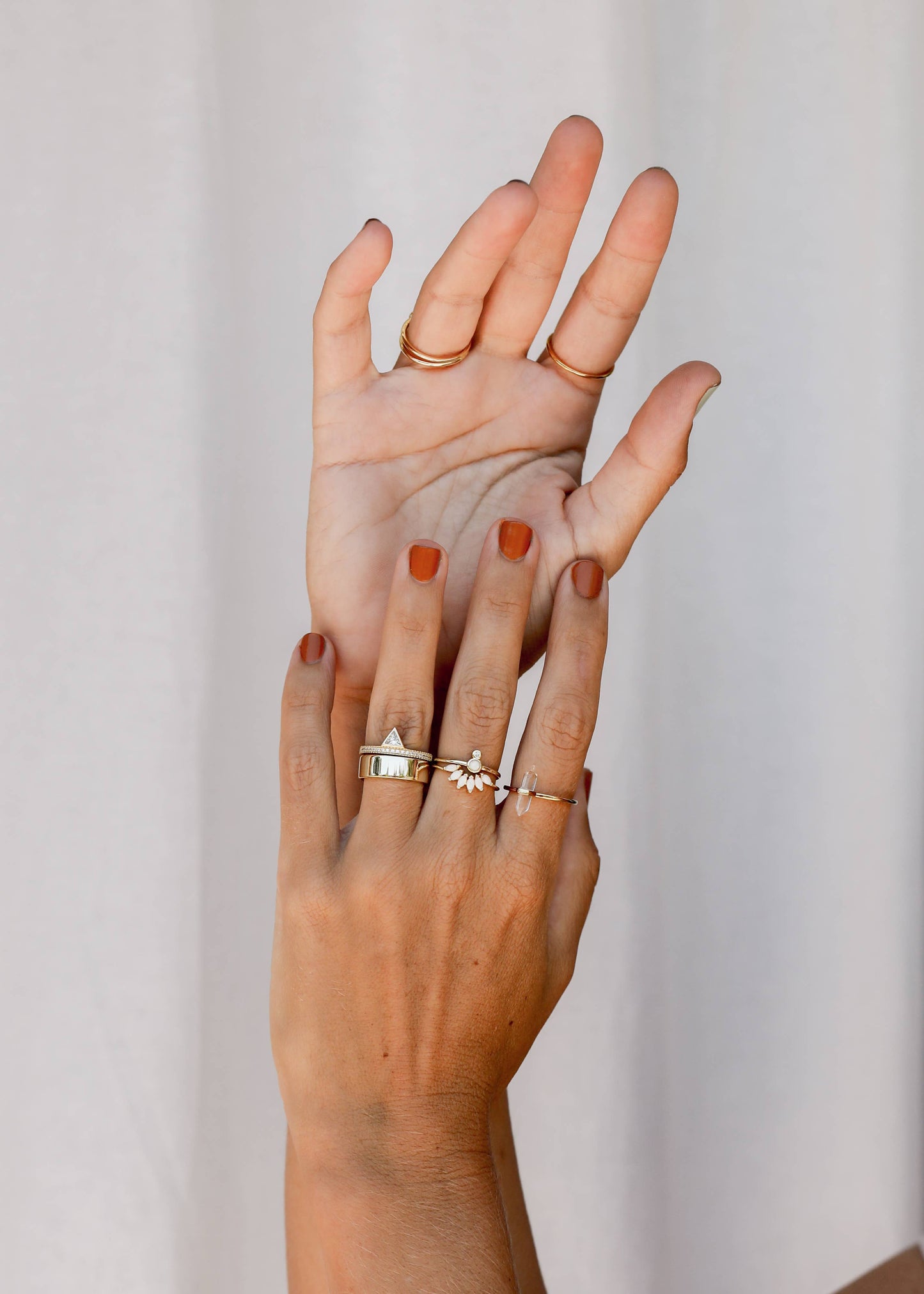 JaxKelly - Gold Rings - Opal Crown: 6