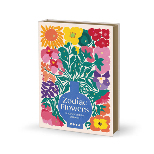 Chronicle Books - Zodiac Flowers Playing Card Set