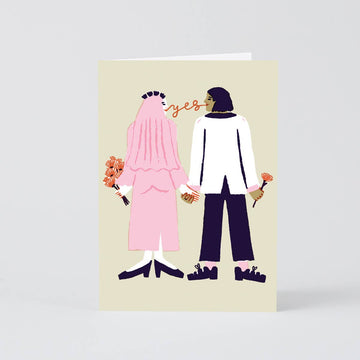 ‘Say Yes’ Greetings Card