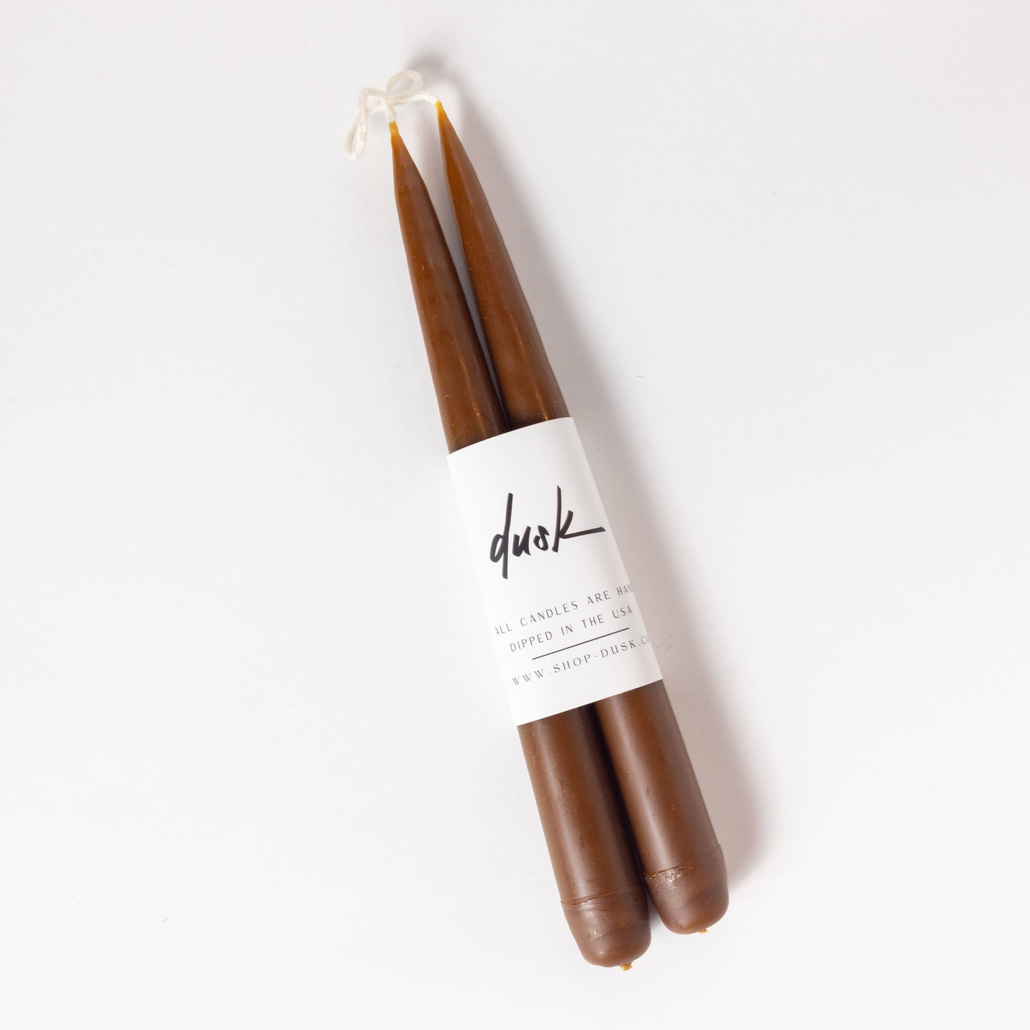 Dusk - 9” Candle Stick Set: Tea rose