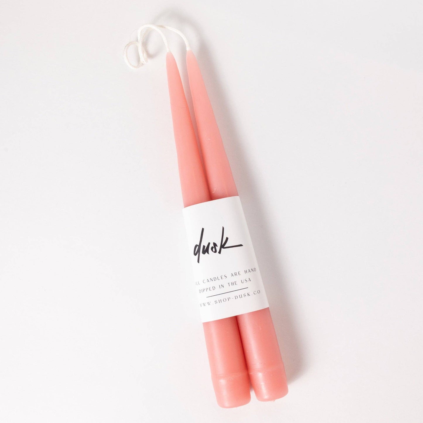 Dusk - 9” Candle Stick Set: Poppy red