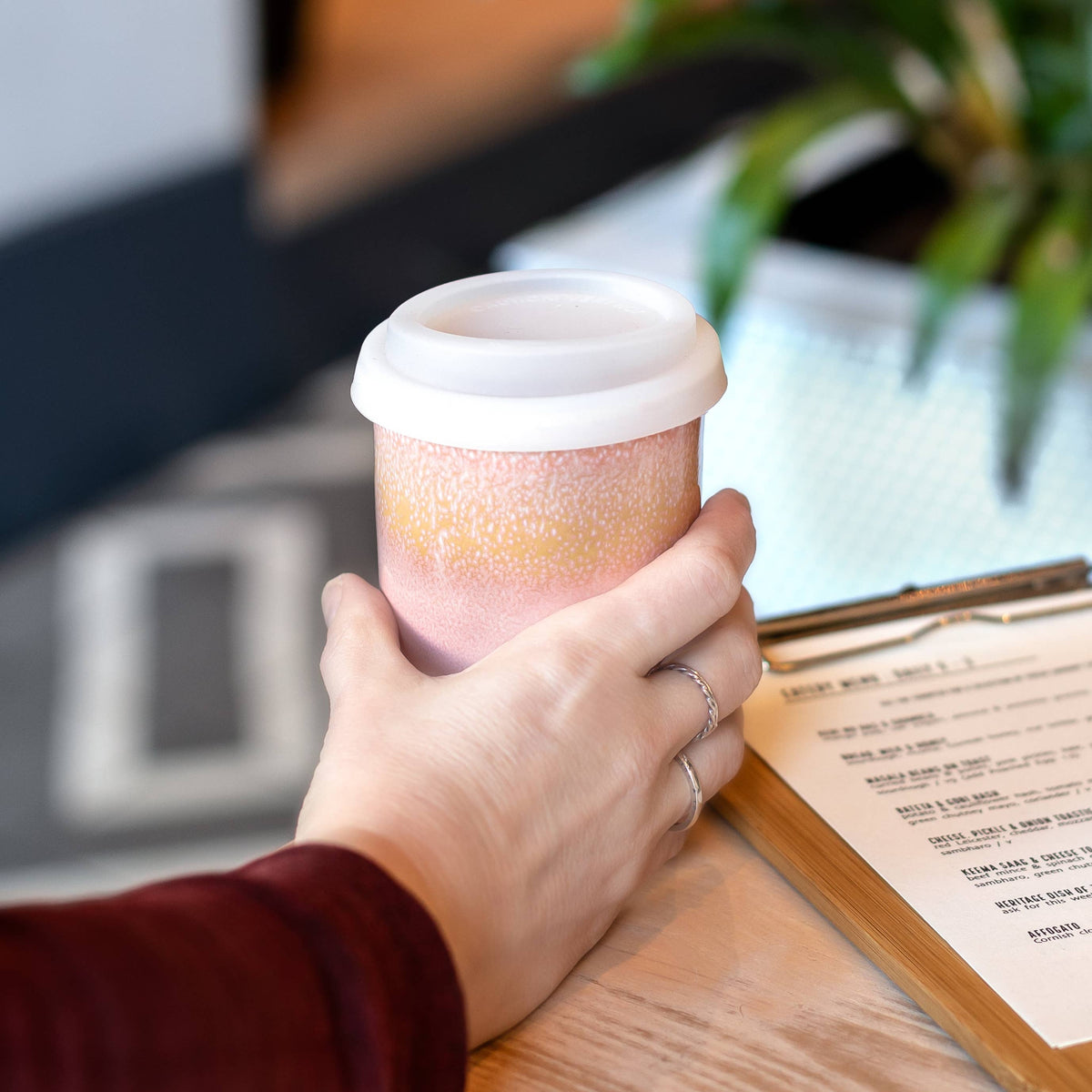 Afterglow Ceramic Travel Mug by Nova Ceramics - 12oz