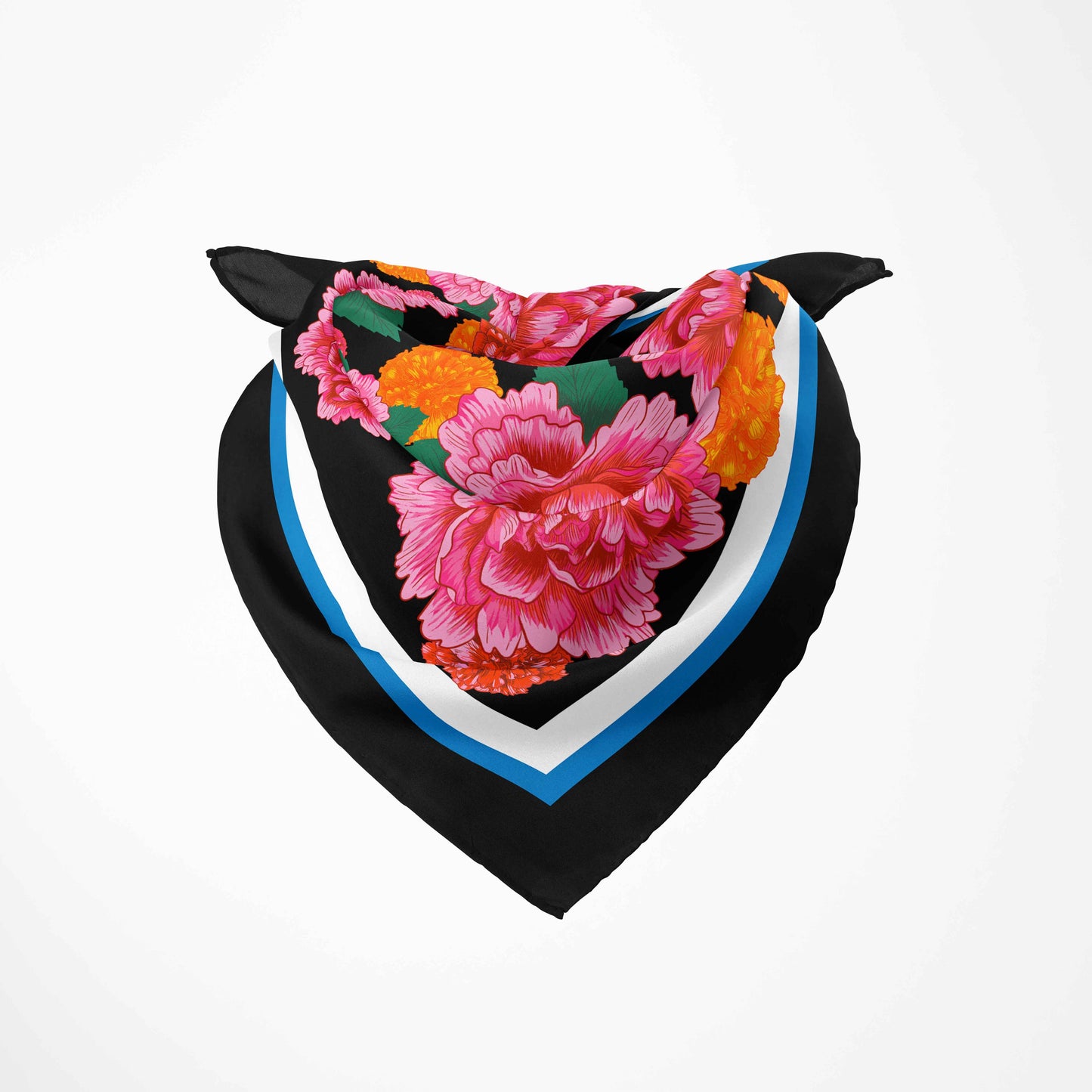 Emma Phelan Design - Strangers in the Night 100% Silk Scarf