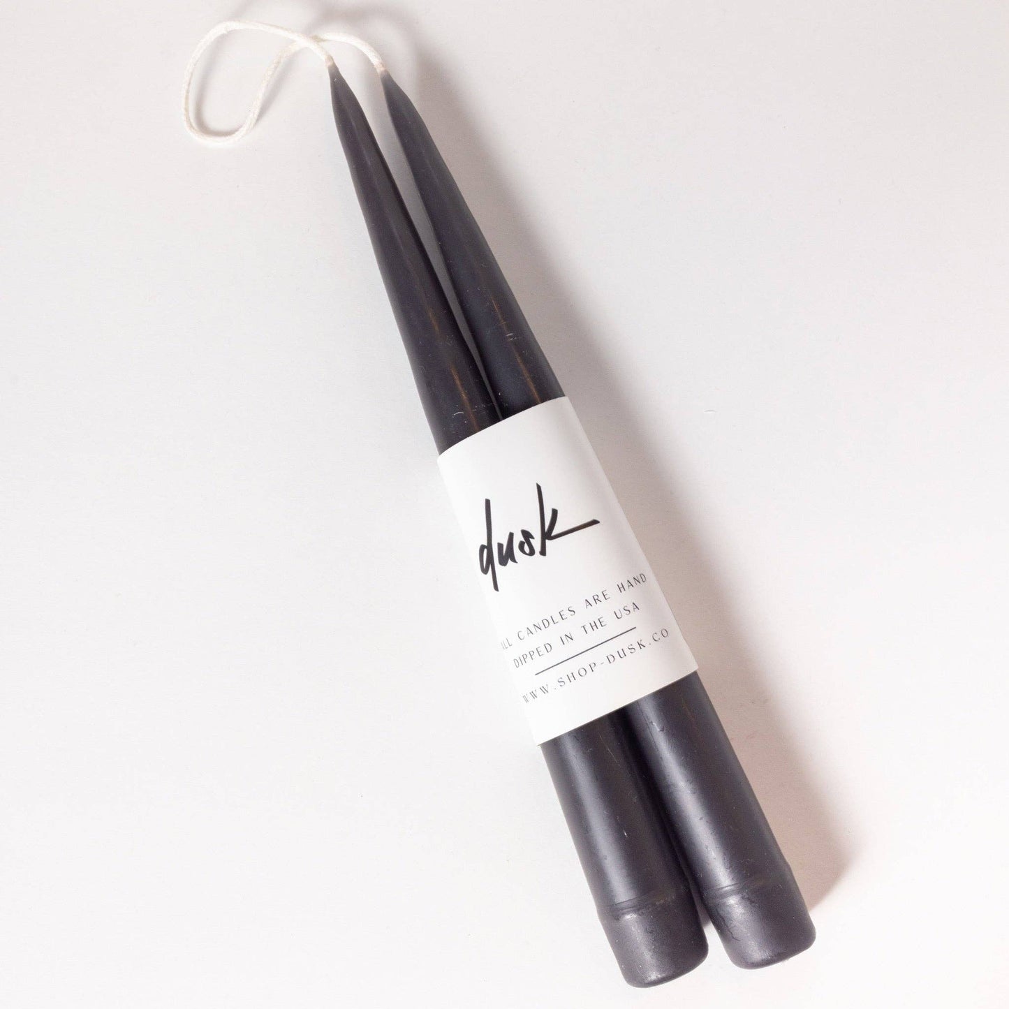 Dusk - 9” Candle Stick Set: Tea rose