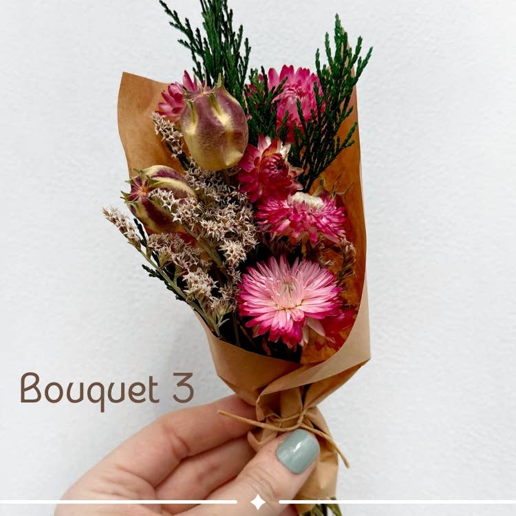 CA Studios - Happy Mother's Day Bouquet Bag Dried Floral Gift: Happy Mother's Day Bouquet 2