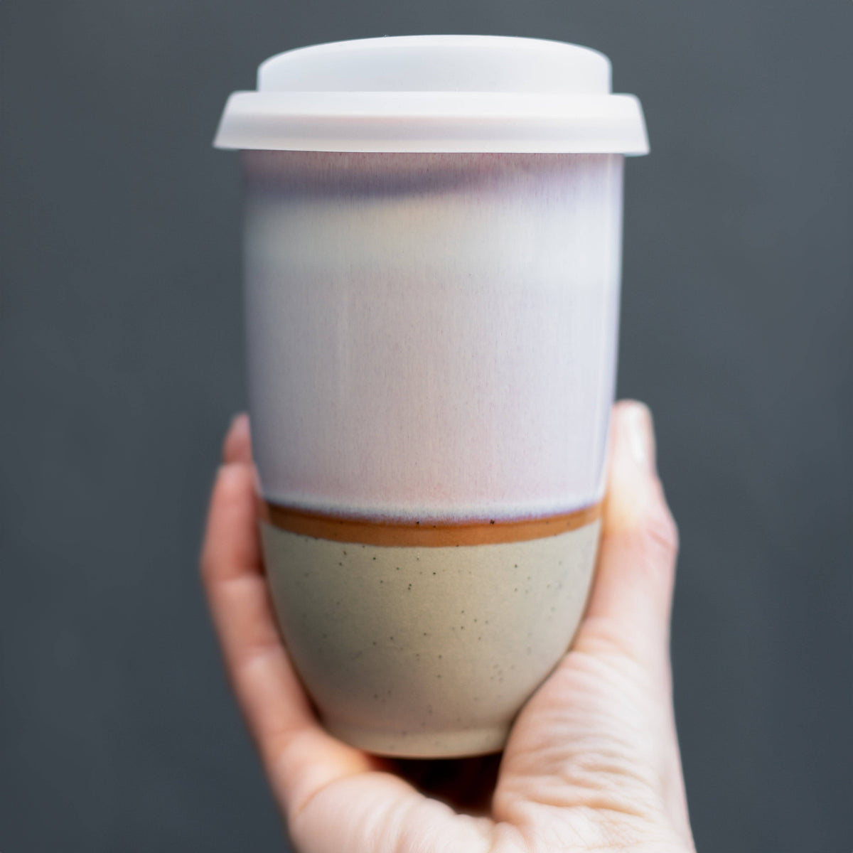 Horizon Ceramic Travel Mug by Nova Ceramics – 12oz